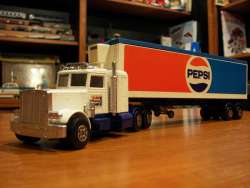 Matchbox Super Kings Peterbilt Refrigeration Truck! Pepsi h�t� kamion! R�gi j�t�k
