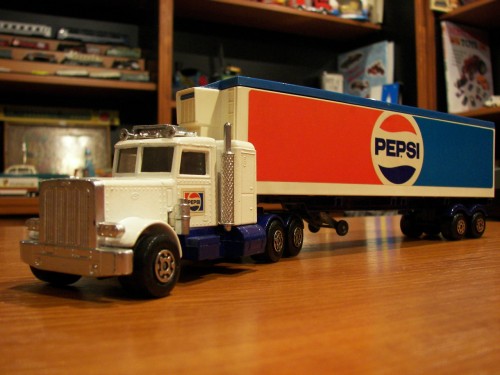 Matchbox Super Kings Peterbilt Refrigeration Truck! Pepsi hűtő kamion! Régi játék