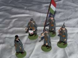 Magyar honvédek I. Vh. Ólomkatona